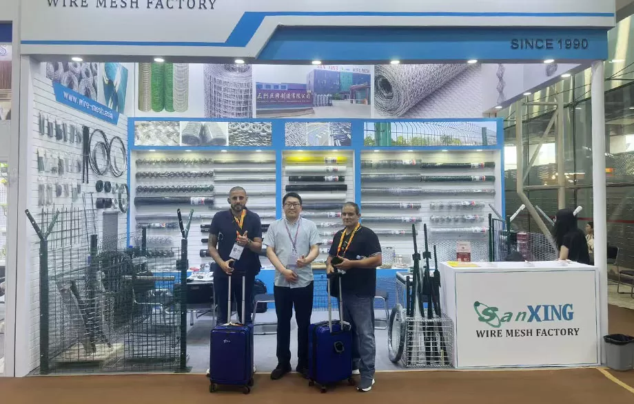 Anping County Sanxing Metal Wire Mesh Manufacturing Co., Ltd. The 137th Spring Canton Fair ended successfully: Won a 100 million yuan intention order, opening a new chapter of global cooperation Anping County Sanxing Metal Wire Mesh Manufacturing Co., Ltd. The 137th Spring Canton Fair ended successfully: Won a 100 million yuan intention order, opening a new chapter of global cooperation